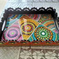 Designer Tray-2 - set of 3-₹720