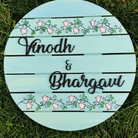 Nameplate  - 12", base+2 names