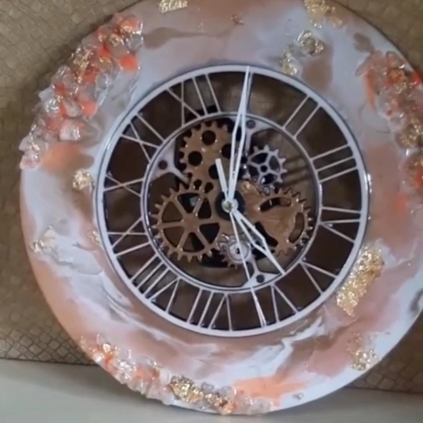 3D Gear Clock - 16"