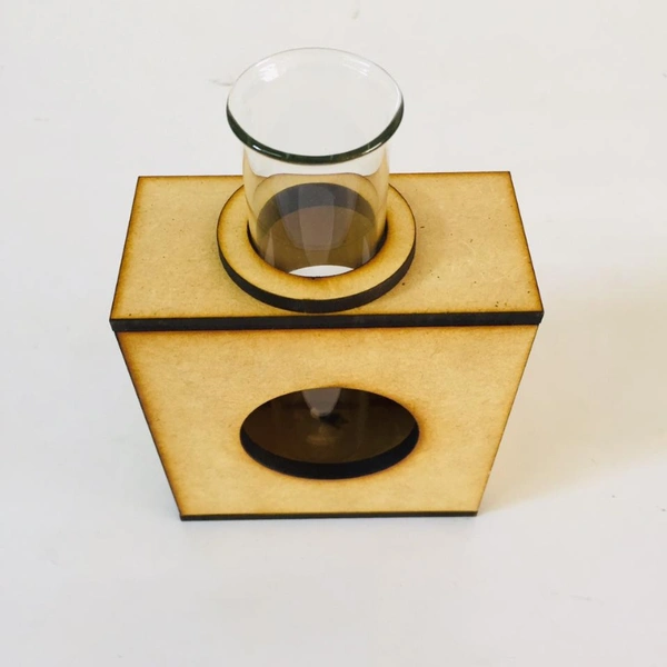 Mdf Test Tube Planter