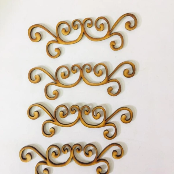Border Setof 4 - 4" length
