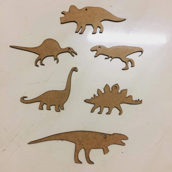 Dino-set Of 6 - 