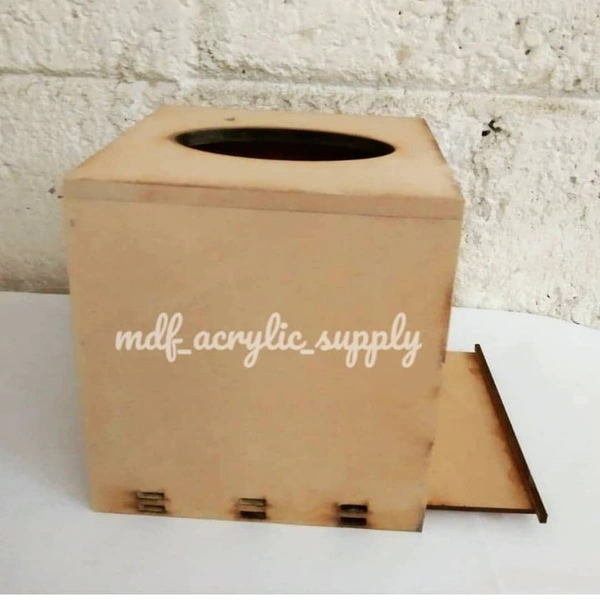 Square Tissue Box - 5*5*6"