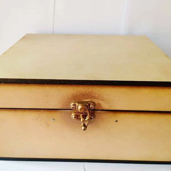 Plain Lock Box - 5*5*5"