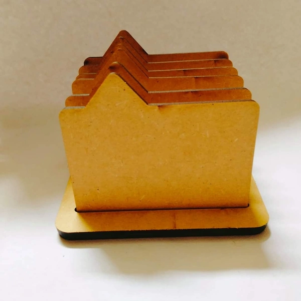 Message Icon Coaster Set - 4", 4mm