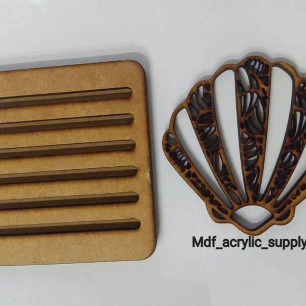 Shell Jali Cut - 4", 4mm
