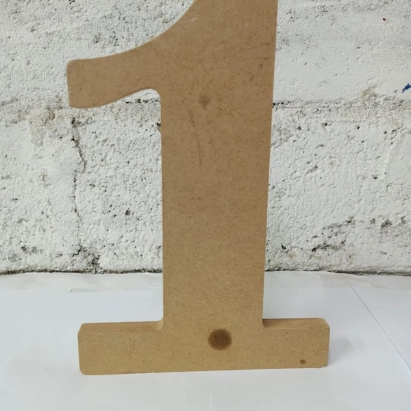 Self Standing Number - 12", 18mm