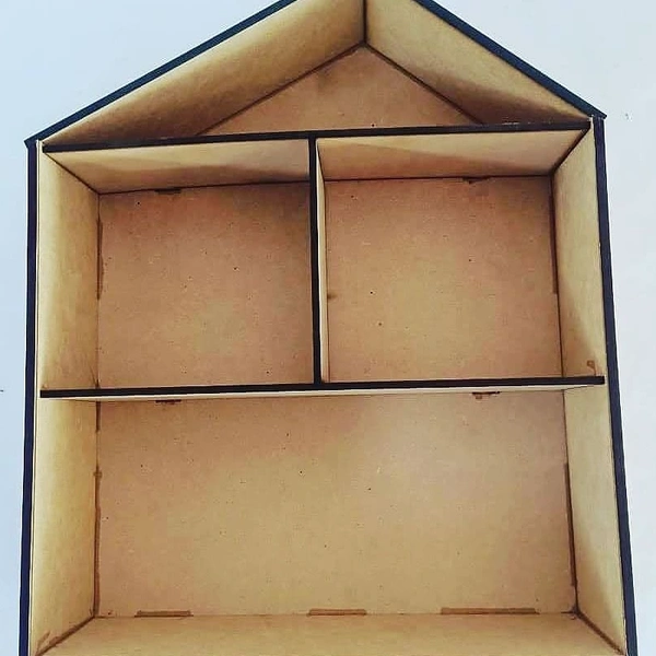 Doll House With Acrylic Lid - 15*13"