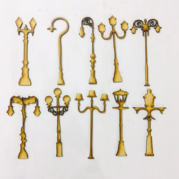 Lampost Set - 2.5-3*1", 2.5mm