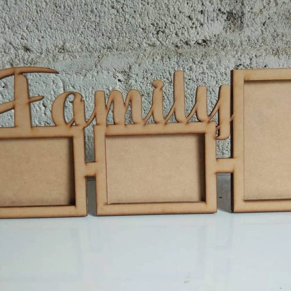 Familt Frame - with acrylic cover, 14*7" total