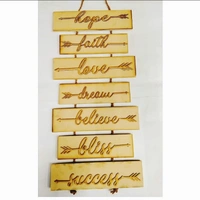 7 Planks + Letters