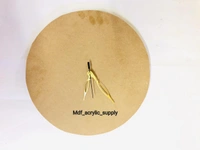 18mm Mdf Grooved Clock  - 15", 18 mm, Square