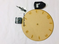 No. Engraved Clock With Machine - 12", 4mm