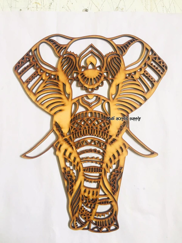 Elephant Mandala - 18 inch, 6mm