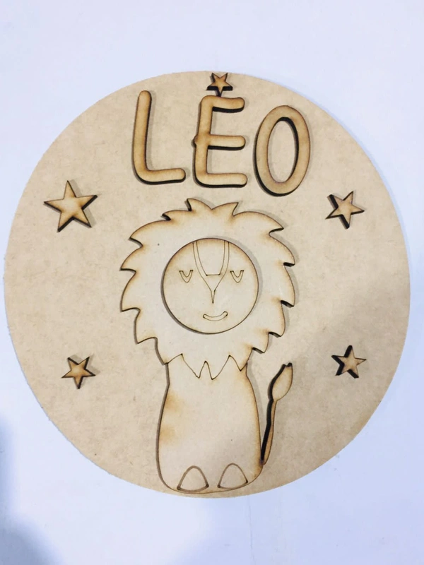 Leo Kids Nameplate