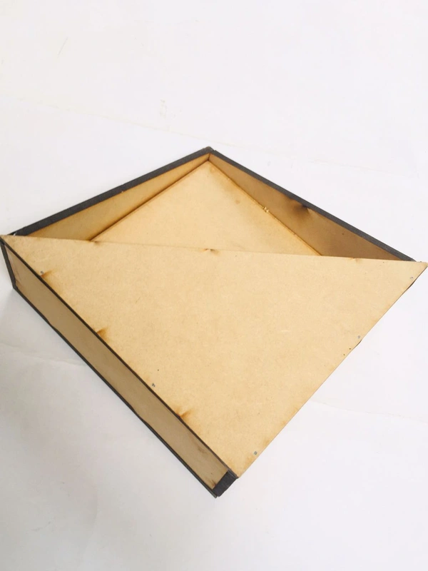 Square Tissue Holder  - 6/6"
