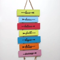 Painted 7 Plank Nameplate
