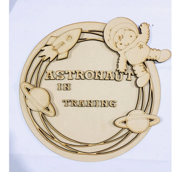 Astraunaut Nameplate  - 12"