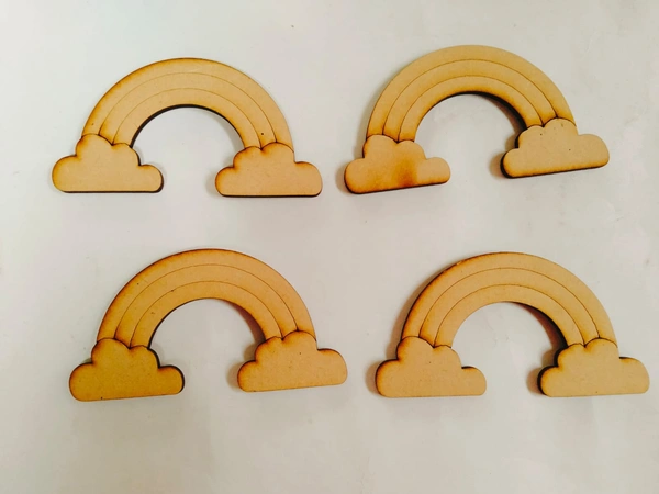 Rainbow  - 3.5", 2.5mm, Without Magnet-4 Pc