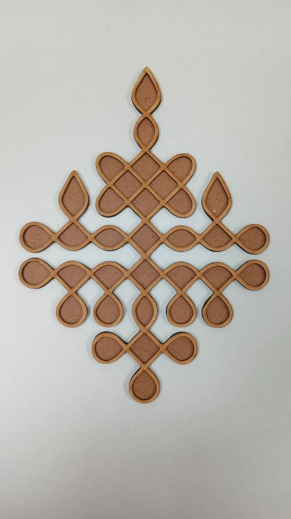 Kolam Reusable Rangoli -2 - 16"