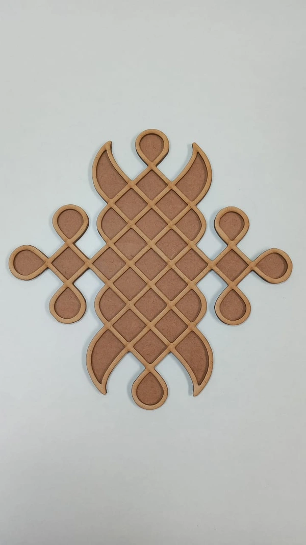 Kolam Reusable Rangoli -3 - 18"