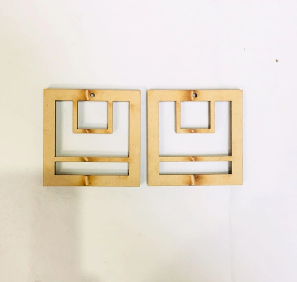 Designer Earrings  - 1.5"