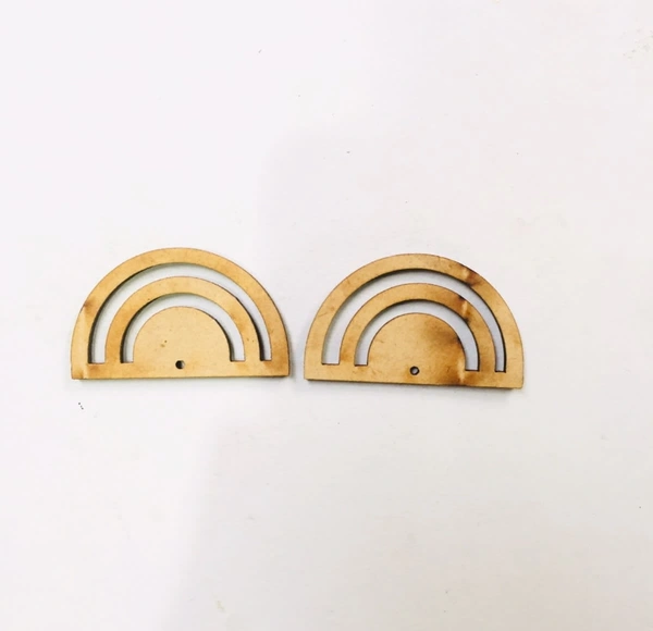 Designer Earrings  - 1.5"