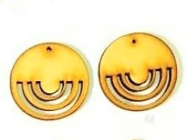 Designer Earrings  - 1.5"