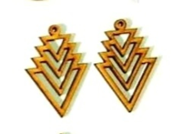Designer Earrings  - 2"