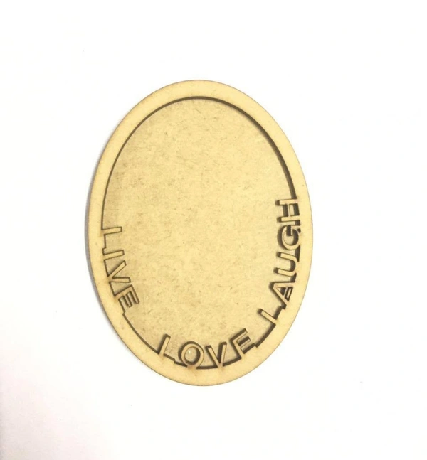 Live Love Laugh Magnet  - 4"