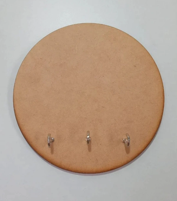 Round Plain Keyholder  - 6"