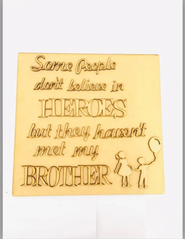 Brother Love Quotes - 12"-6+2.5 Mm