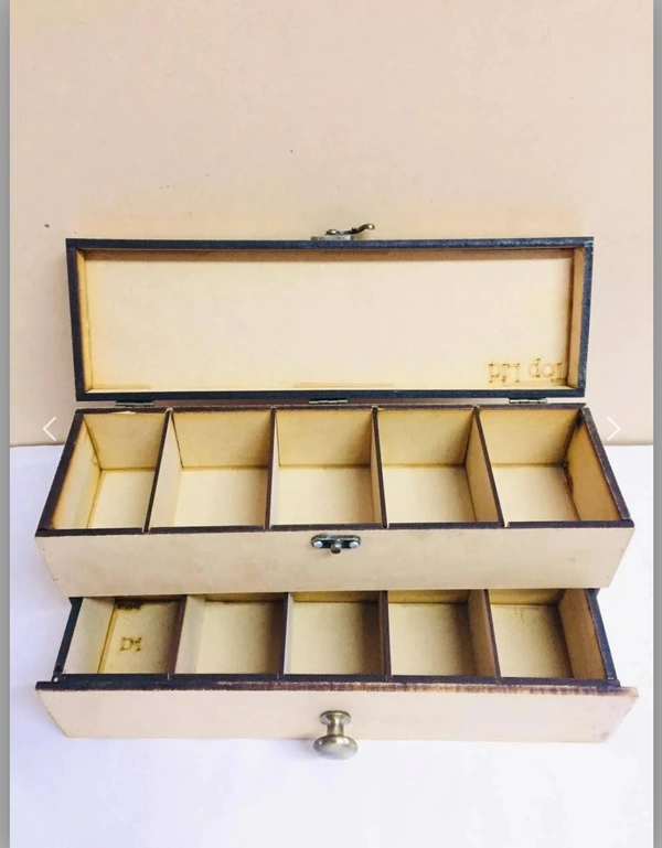 10 slot- Watch /Jewellery Box  - 14/4/5"