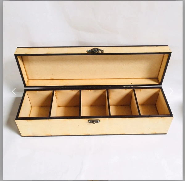 5 slot- Watch/ Jewellery Box  - 13/4/3"