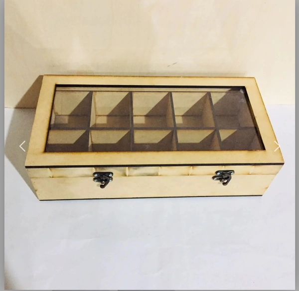 Acrylic Lid Organizer 10 Slots - 13/7/3"