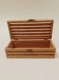 Stripped Sandook Box - 9/5.5/4.5"