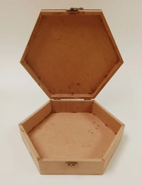 Hexagon Box - 7/7/2.5"