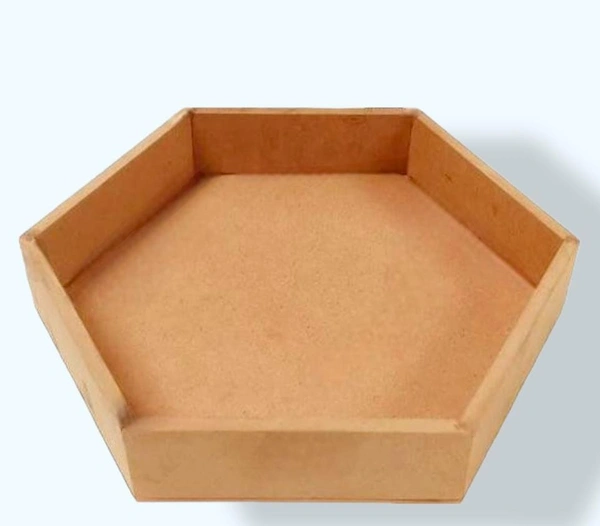 Hexagon Tray Without Handle  - 12/12/1.5"