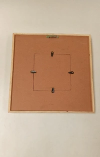 Pinewood Varmala Preservation With Photo Frame  - 15/15/1", Mdf Base