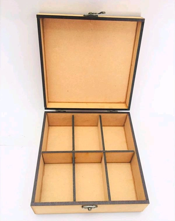 6 Slot- Jewellery/Watch Box - 9/8/4"