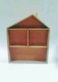 Doll House With Acrylic Lid - 15*13"
