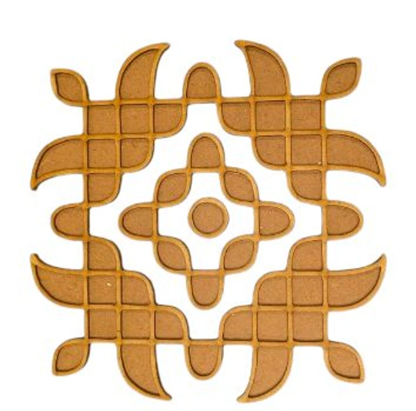 Kolam Reusable Rangoli -1 - 12"
