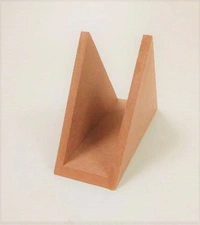 Traingle Tissue Holder - 6/4/1.75", 8mm