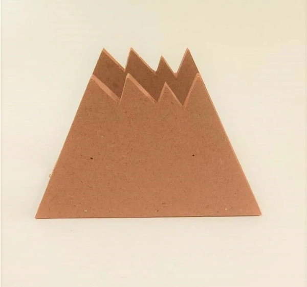 Triangle Tissue Box - 4/4/2.5", 8mm