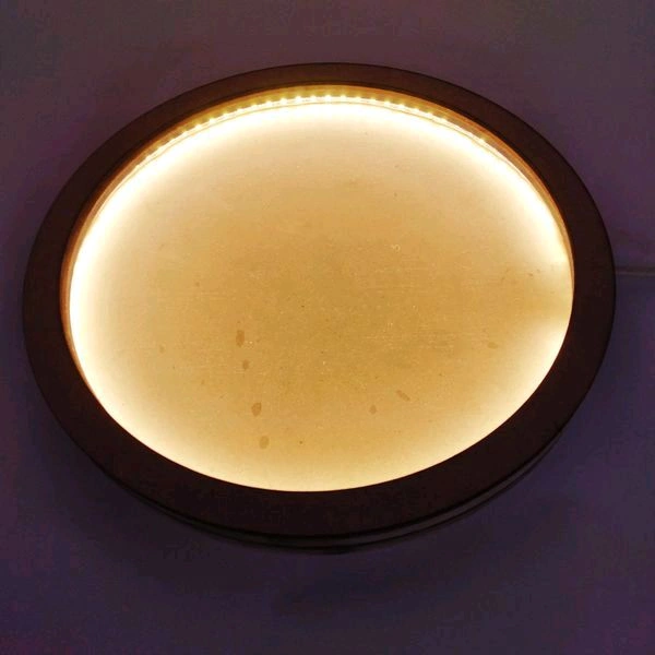 Round LED Shadow Box/ Moon Lamp  - 8"