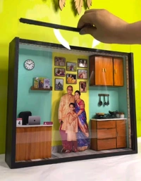Mdf LED Shadow Box  - 10/8/2"