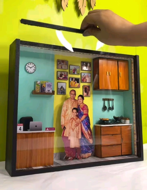 Mdf LED Shadow Box  - 10/8/2"