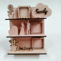 Miniature Shelf Fridge Magnet  - 6/5/.5"- 2.5 mm, Good Vibes
