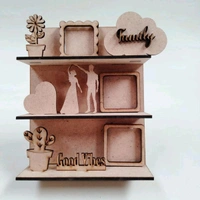 Miniature Shelf Fridge Magnet  - 6/5/.5"- 2.5 mm, Positive Vibes