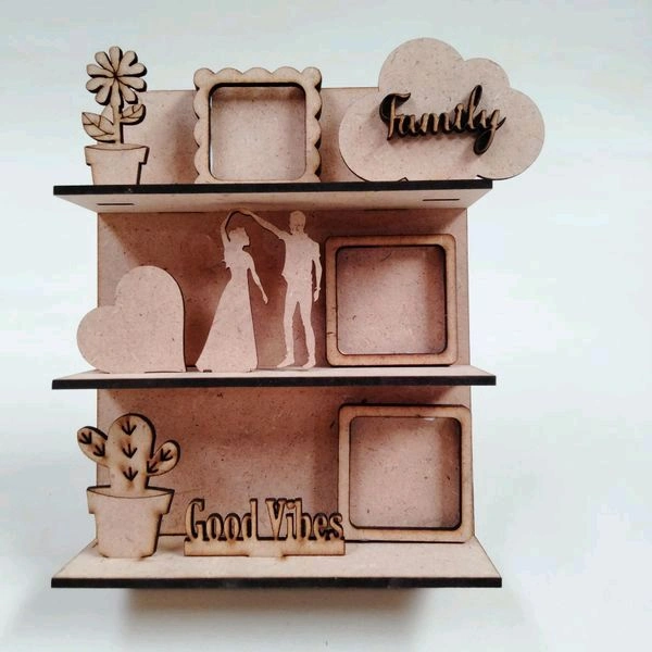 Miniature Shelf Fridge Magnet  - 6/5/.5"- 2.5 mm, Positive Vibes